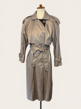Vintage British Mist Windbreaker Raincoat Trench